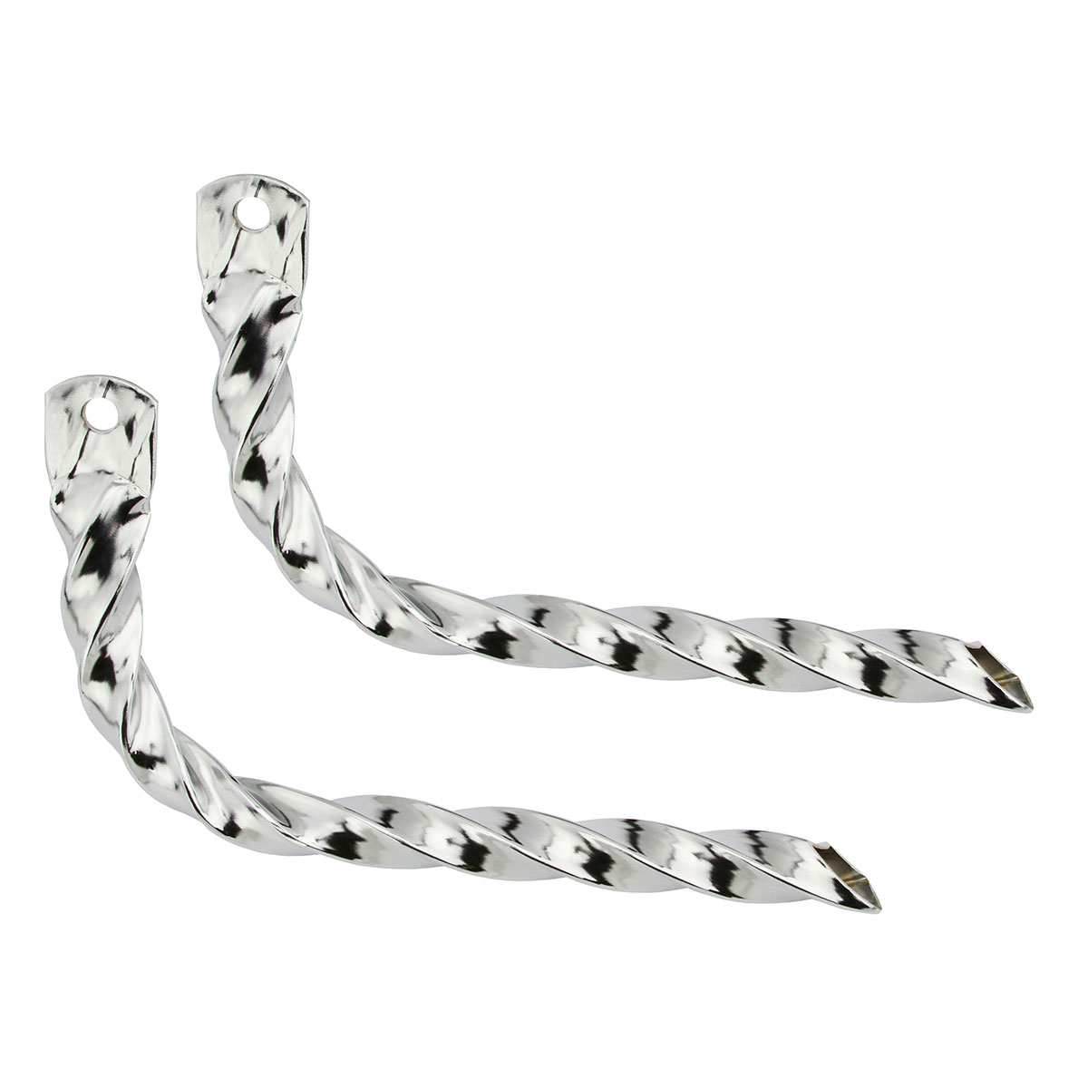 Twisted Muffler Chrome.
