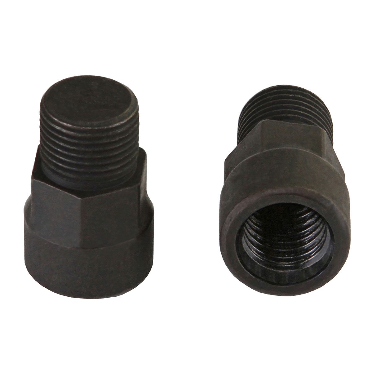 Pedals Extenders 19mm 9/16 to 1/2 Black.