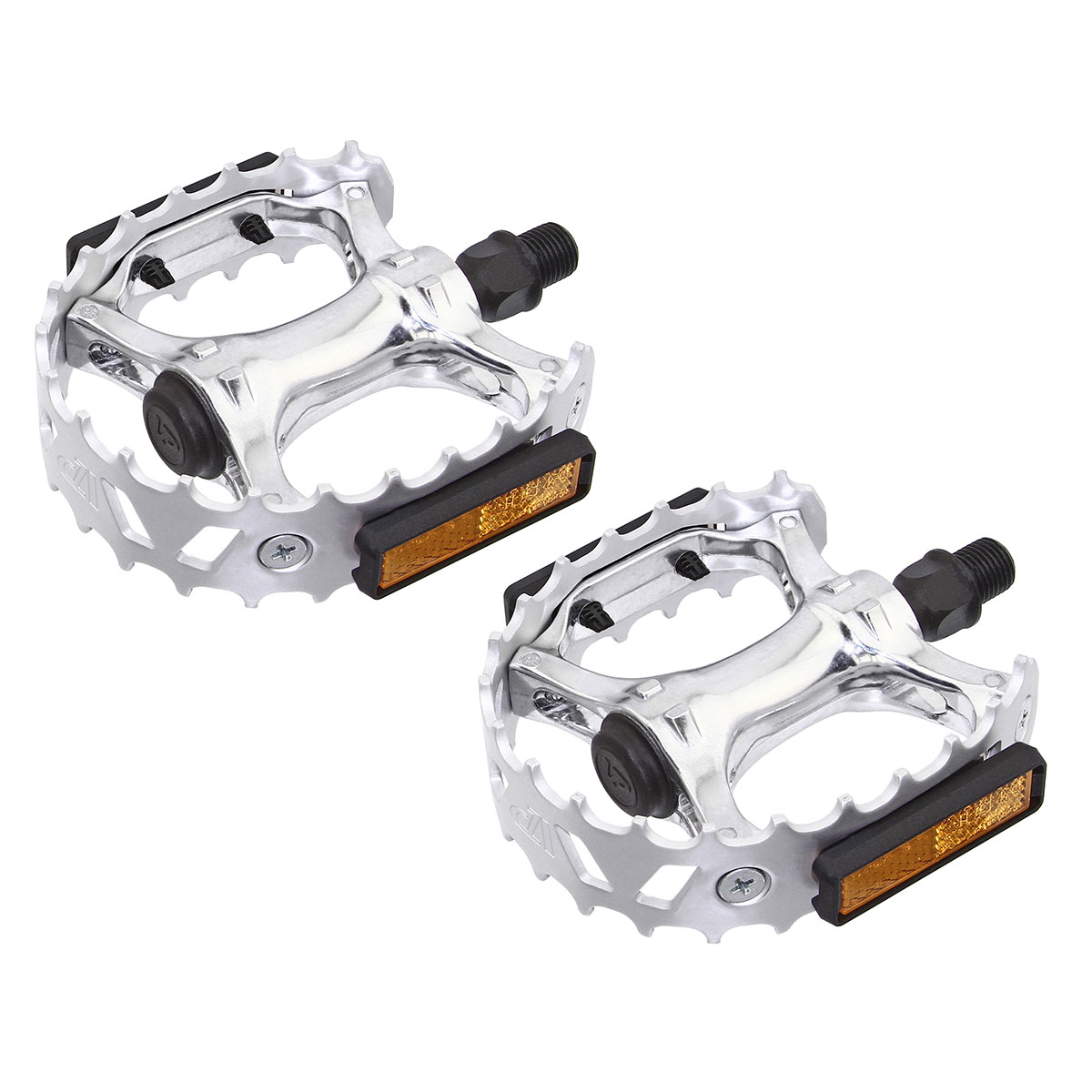 VP-747 Alloy Pedals 1/2 Chrome.
