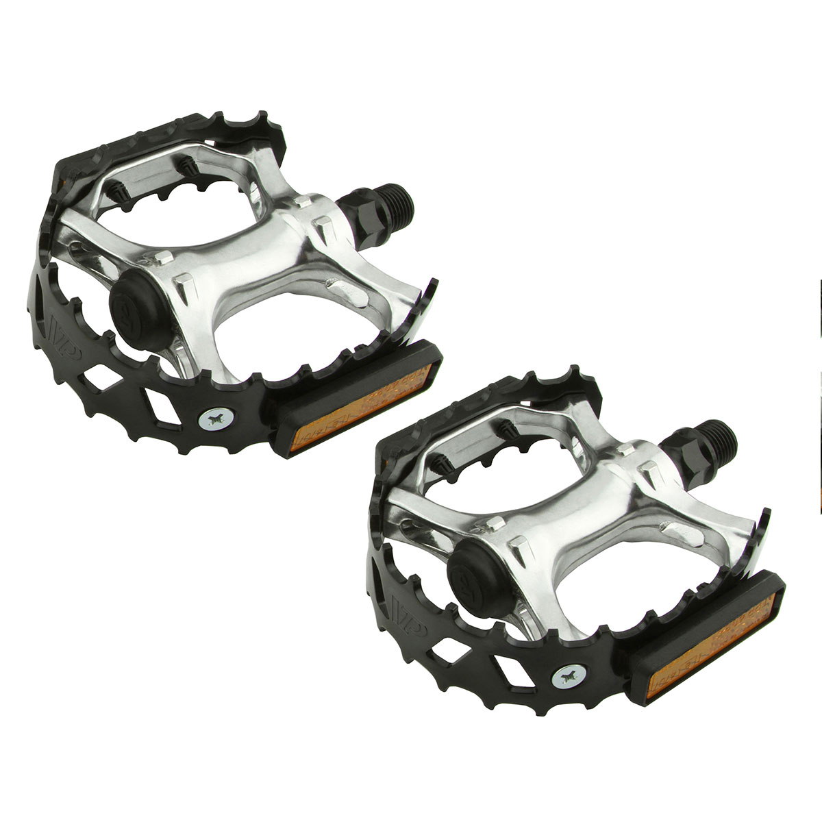 VP-747 Alloy Pedals 9/16 Black.