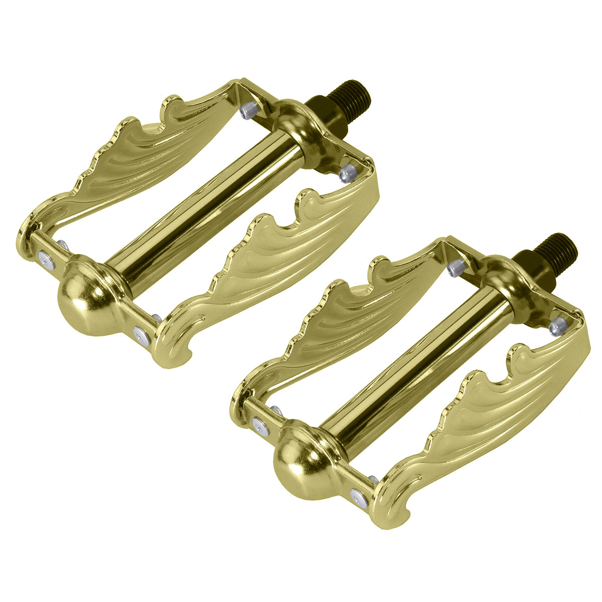 Wing Pedals 1/2 Gold.