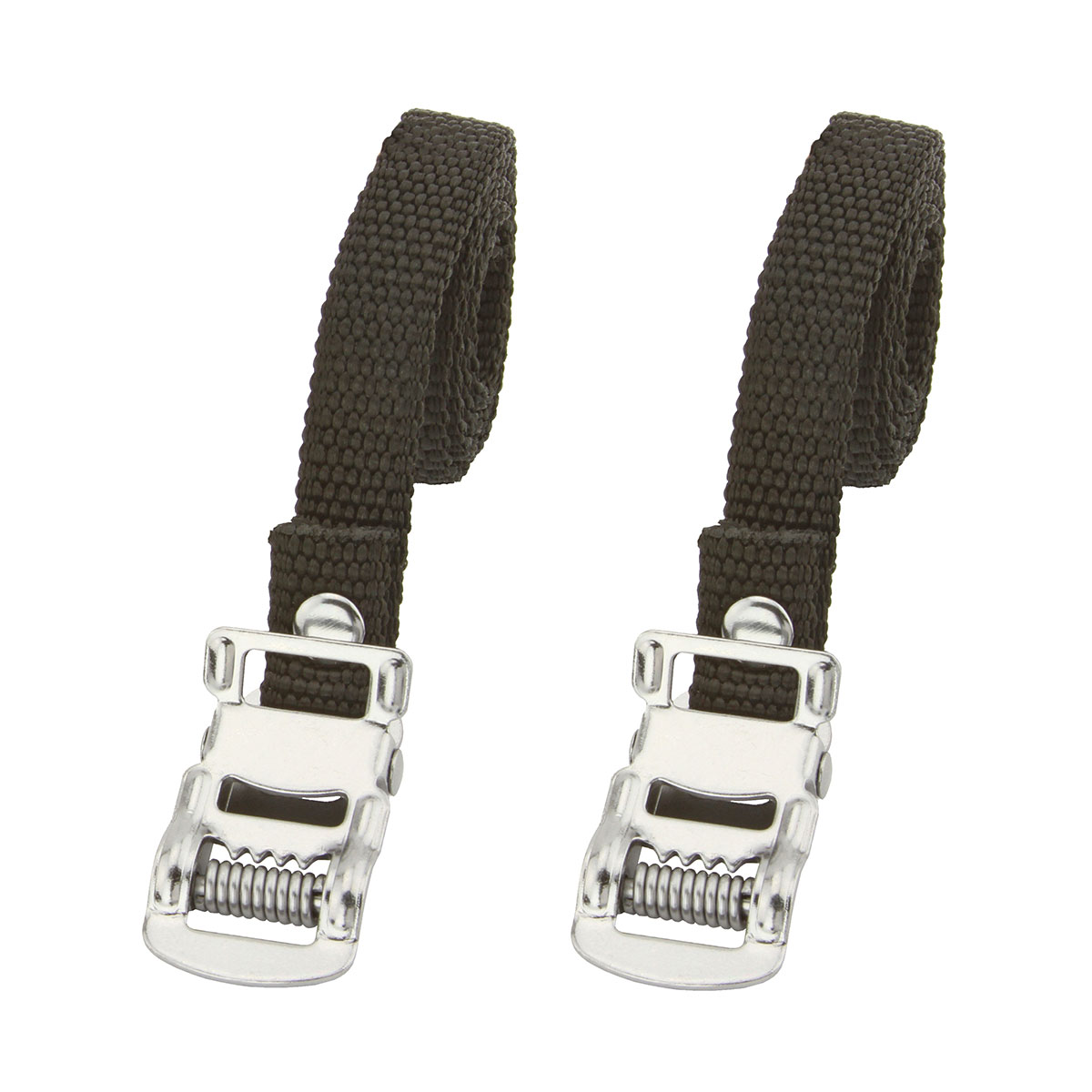 Nylon Toe Straps Black.
