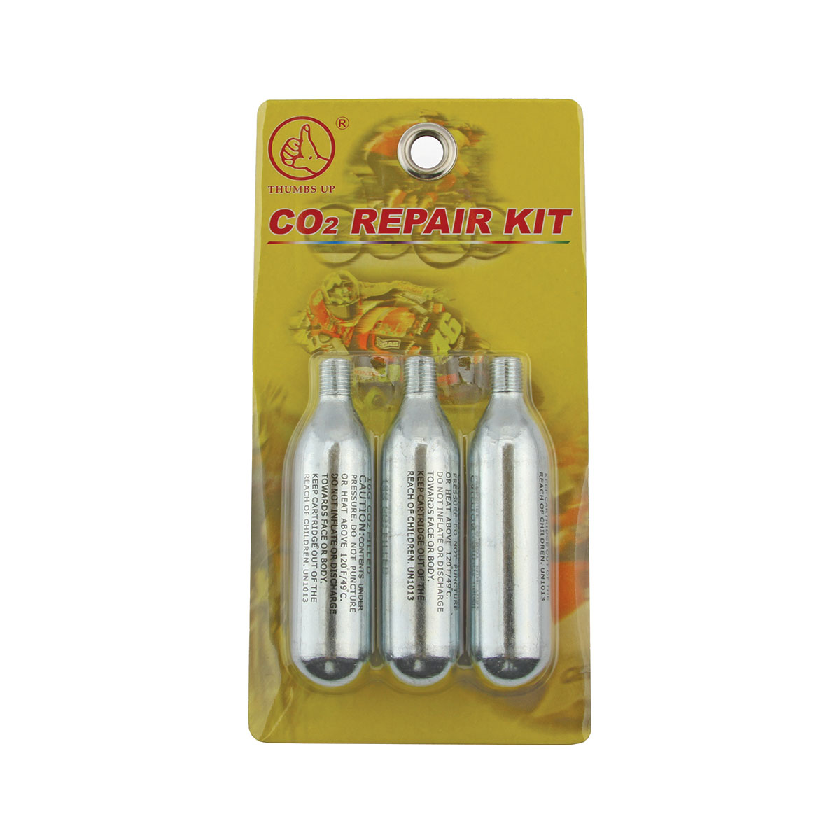 C02 Air Repair Kit Chrome.