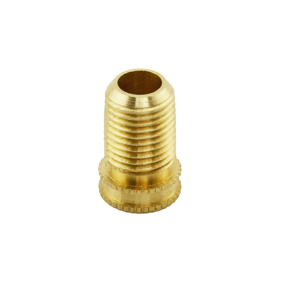 Presta Adaptor Valve 14mm Alloy Gold.