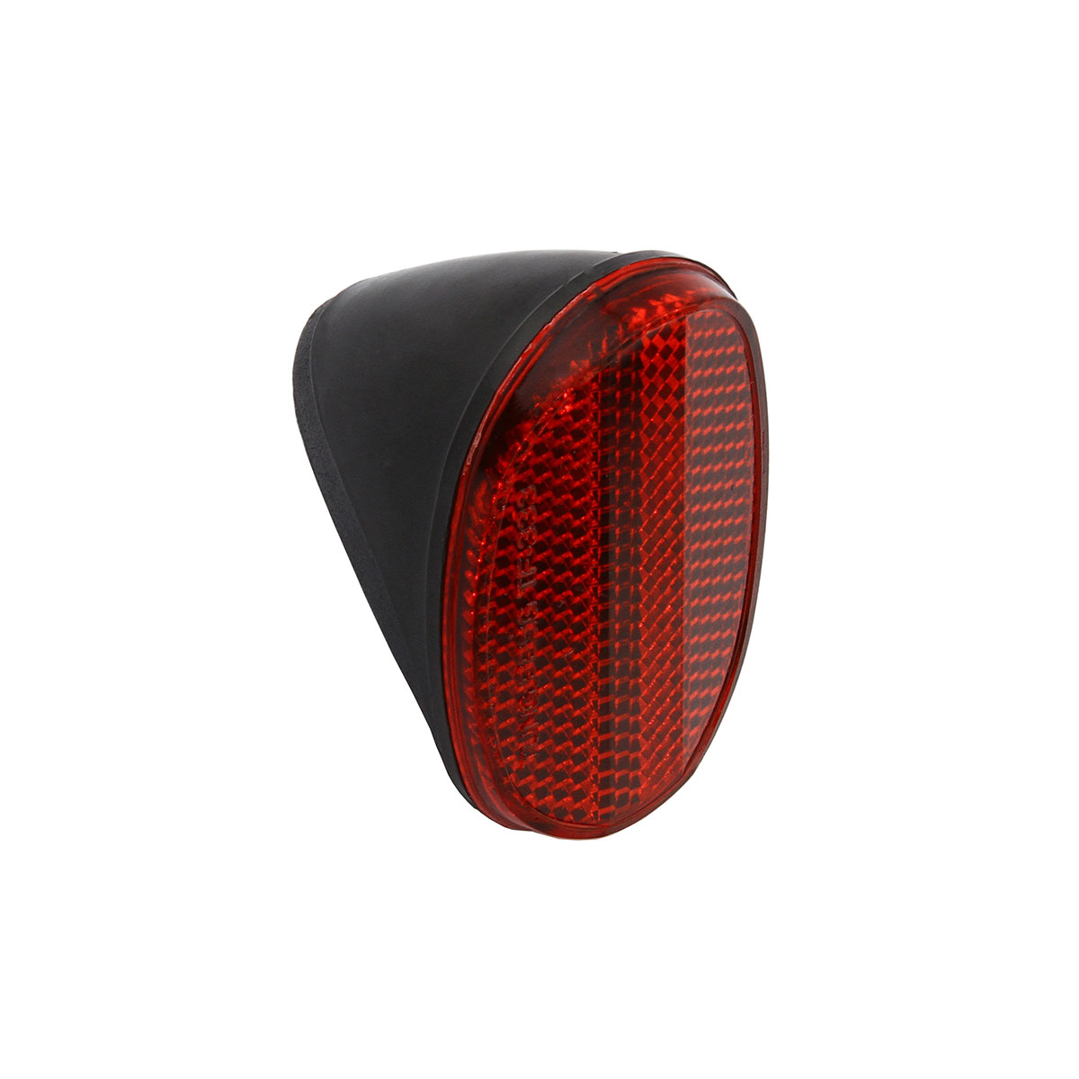 Oval Red Rear Reflector.