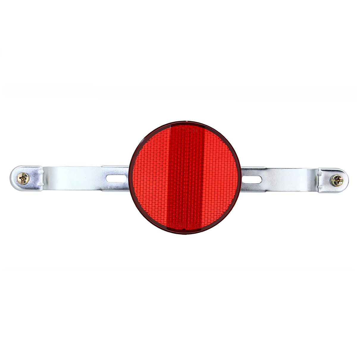 Sissy Bar Reflector Chrome/Red.