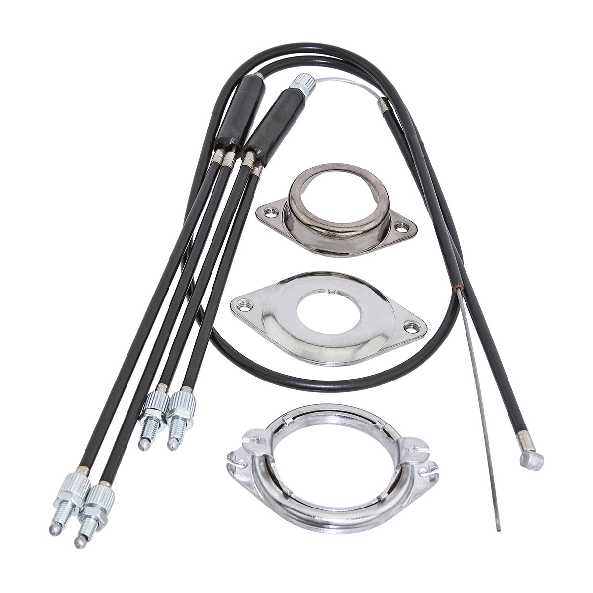 Rotor set 1 Inch Chrome.