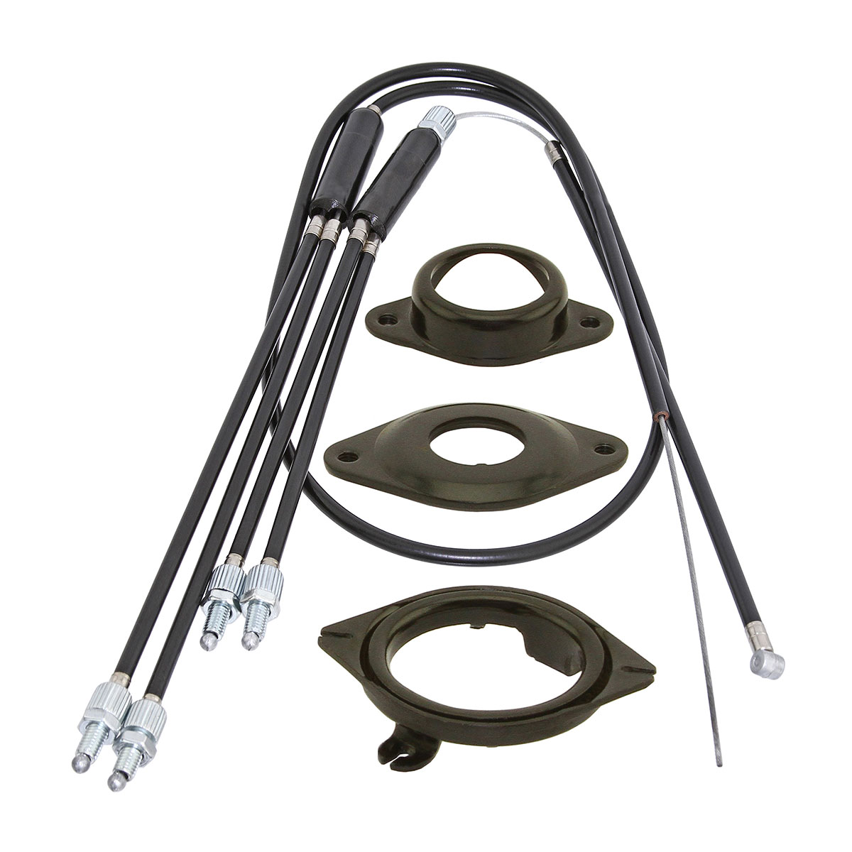 Rotor set 1 Inch Black.