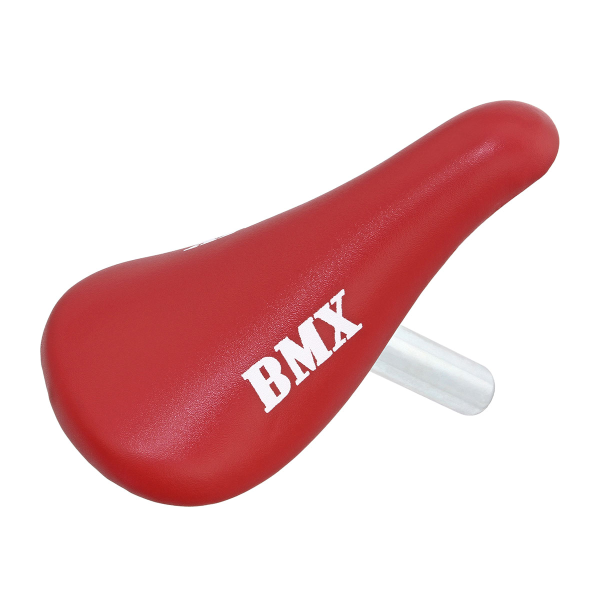 Saddle W/Post Bmx Red.