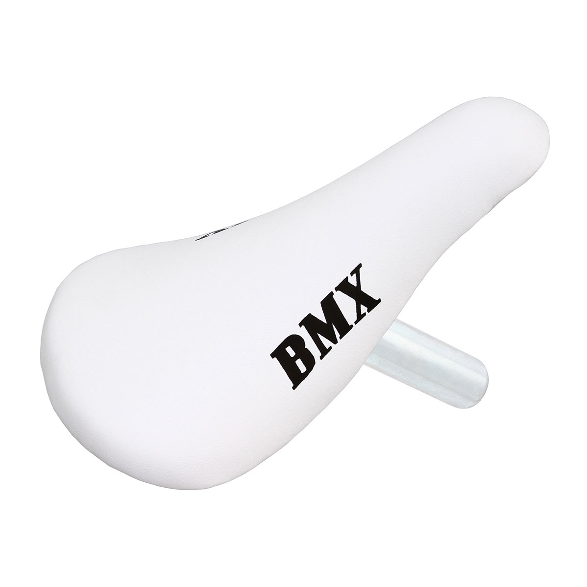 Saddle W/Post Bmx White.