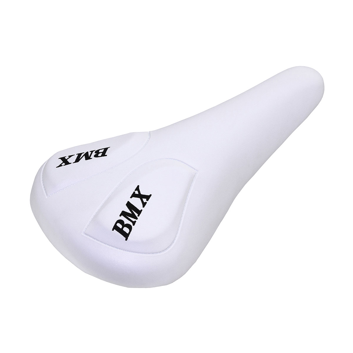 Vinyl Saddle Bmx 706 White.