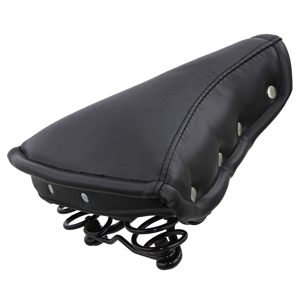 Touring Saddle W/Spring Black.