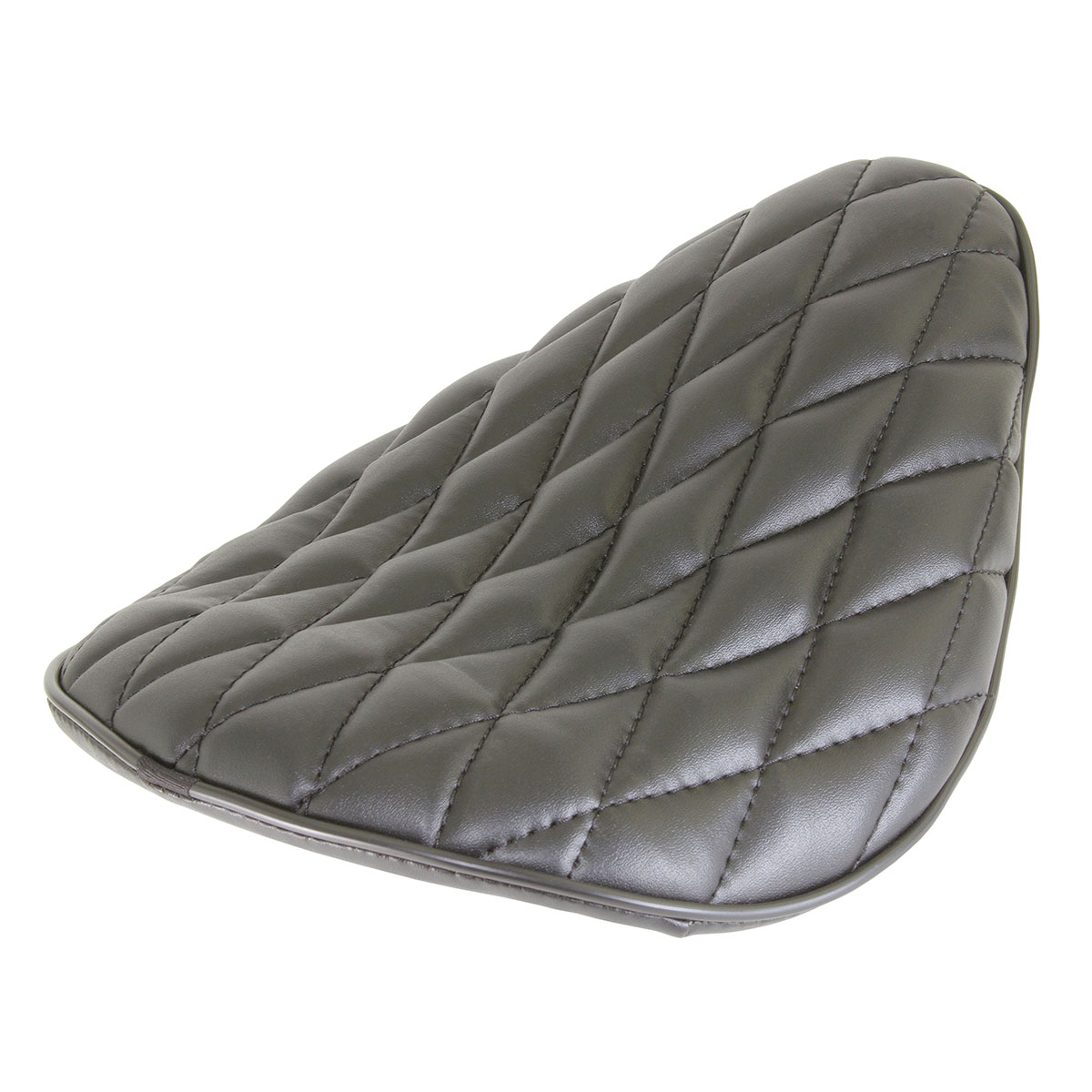 Retro Style Diamond Saddle Black.