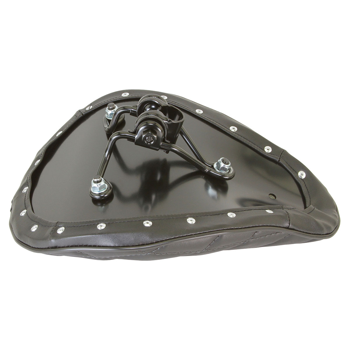 Retro Style Diamond Saddle Black.
