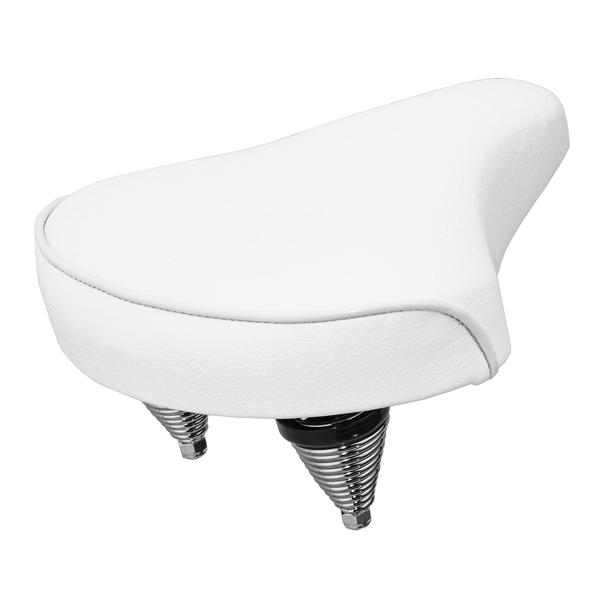 Beach Cruisers Saddle 209 White.