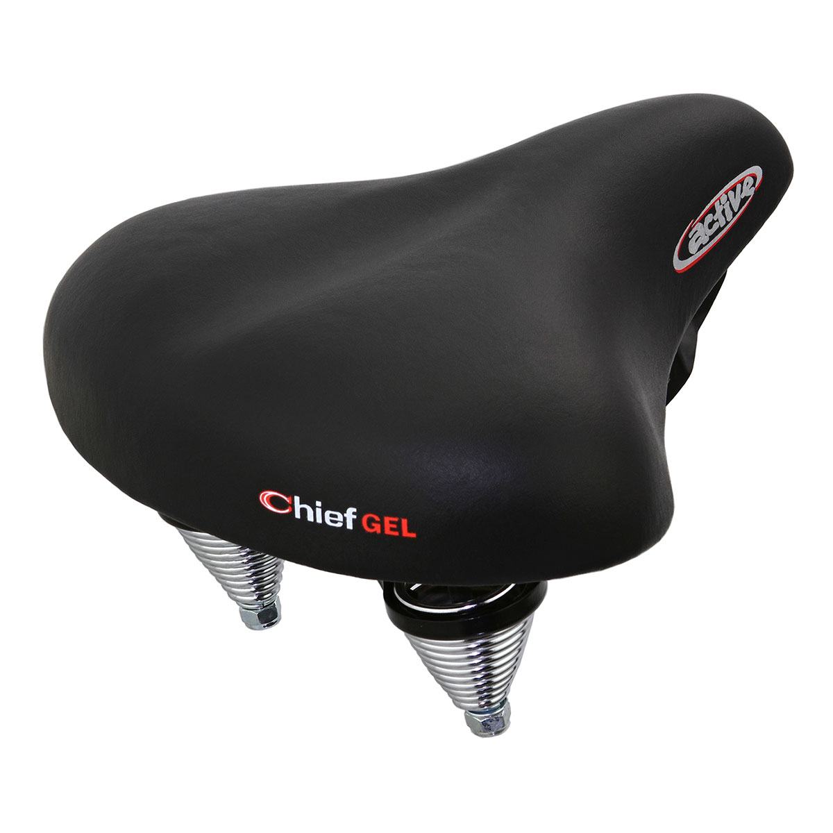 Beach Cruisers Saddle Chief Gel Black.