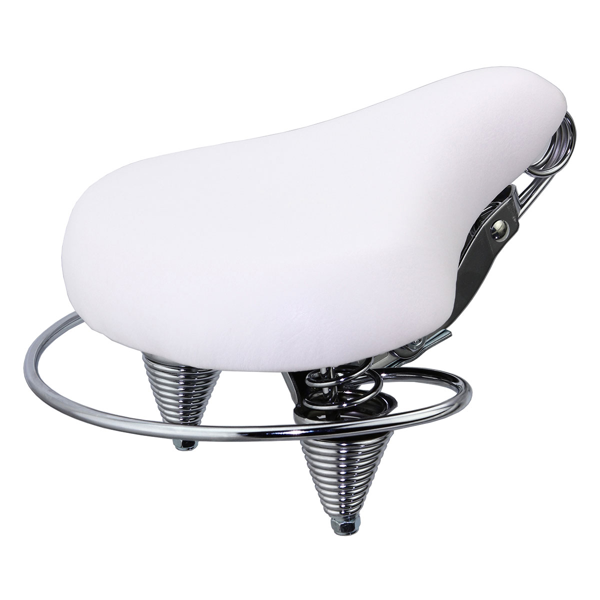 Beach Cruisers Saddle 841 White.