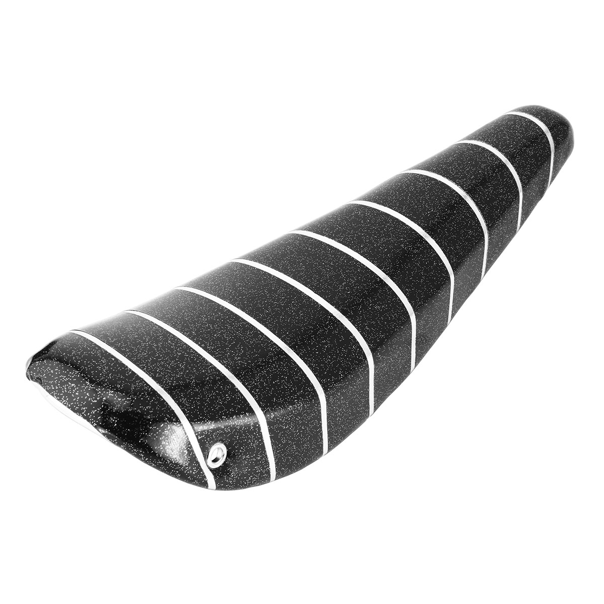 16 Banana Saddle Sparkle/Black W/Silver Stripe.