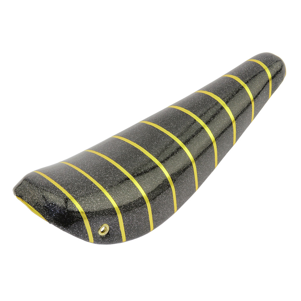 16 Banana Saddle Sparkle/Black W/Gold Stripe.