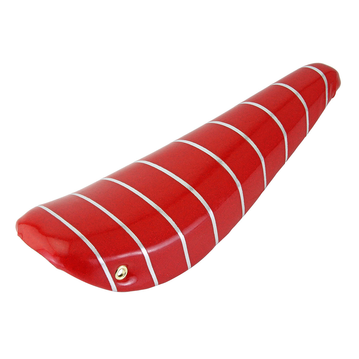 16 Banana Saddle Sparkle/Red W/Silver Stripe.