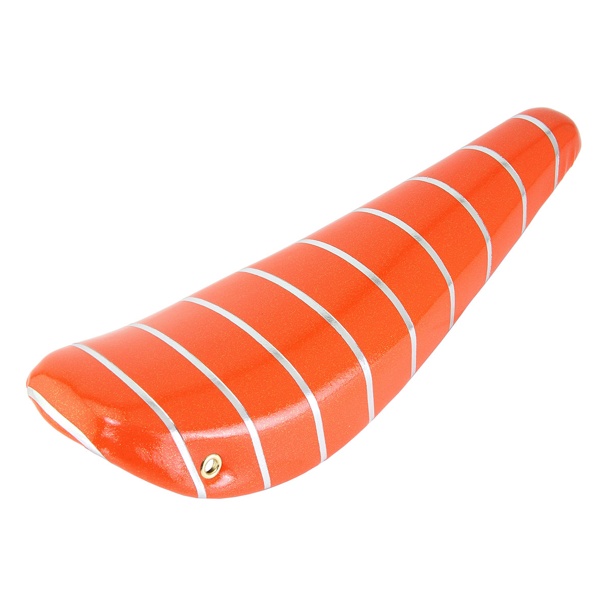 16 Banana Saddle Sparkle/Orange W/Silver Stripe.