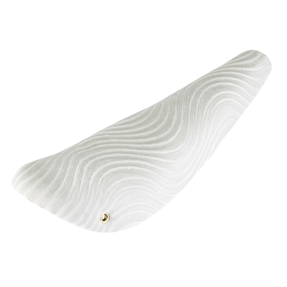 16 Banana Saddle Velour White.