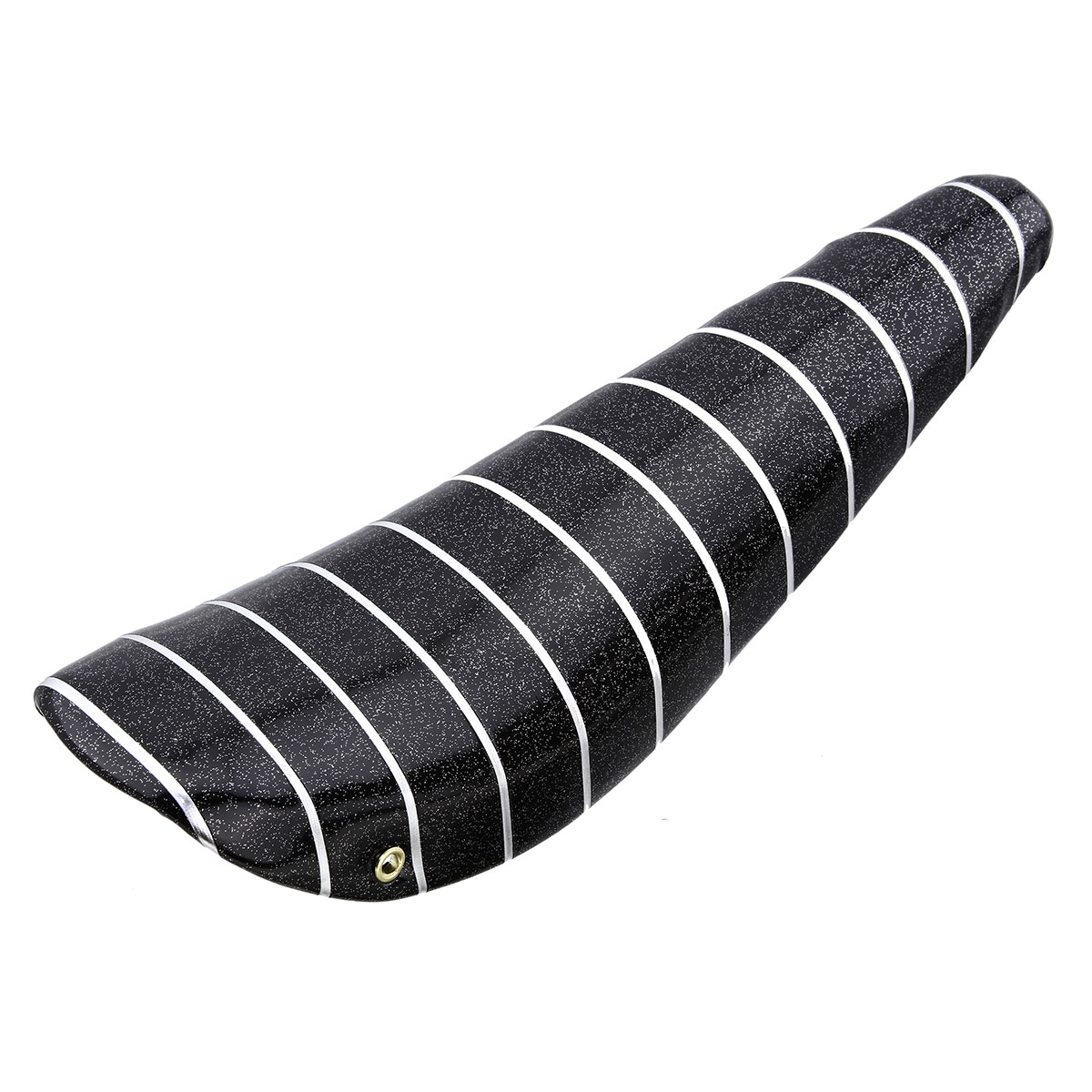 20 Banana Saddle Sparkle/Black W/Silver Stripe.