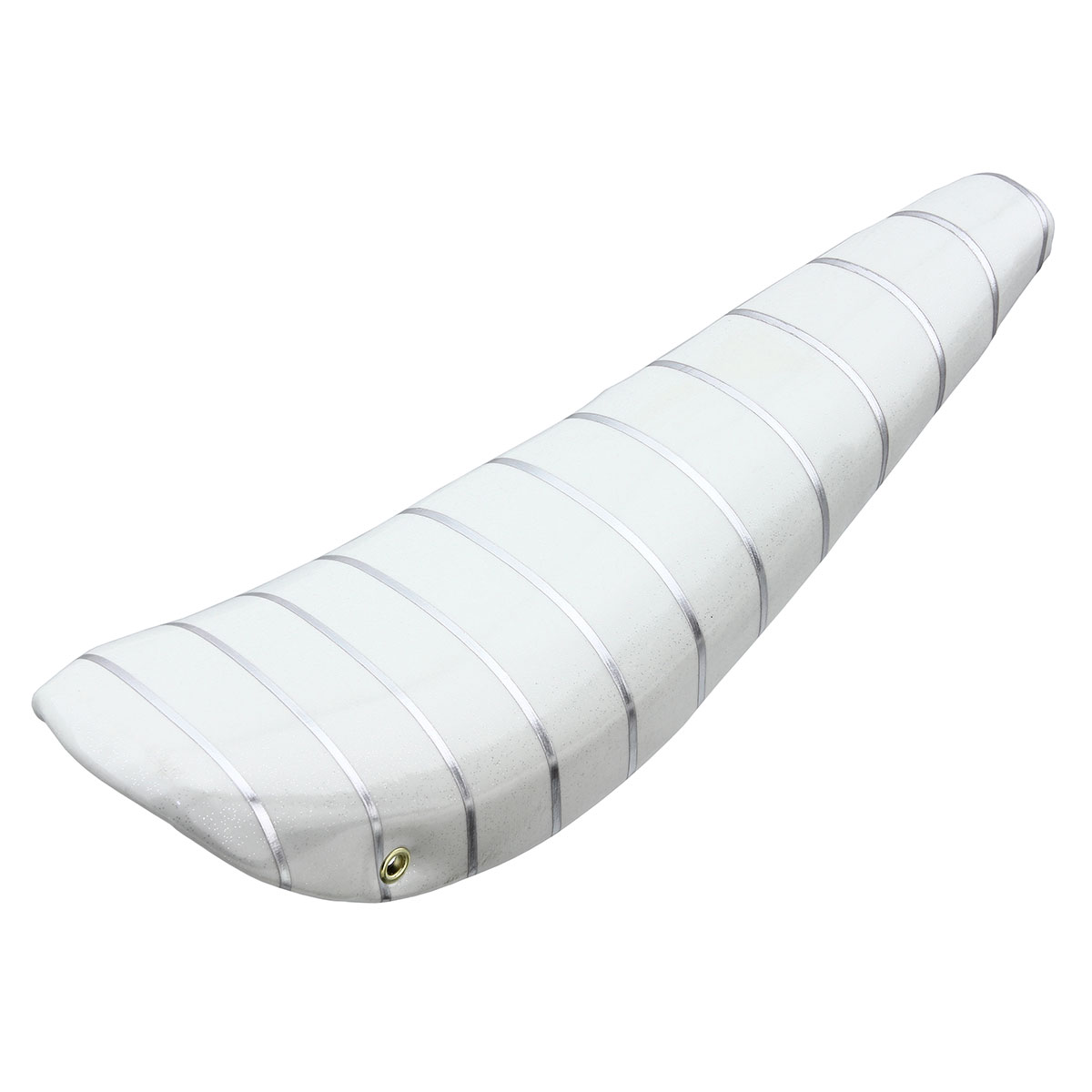 20 Banana Saddle Sparkle/White W/Silver Stripe.