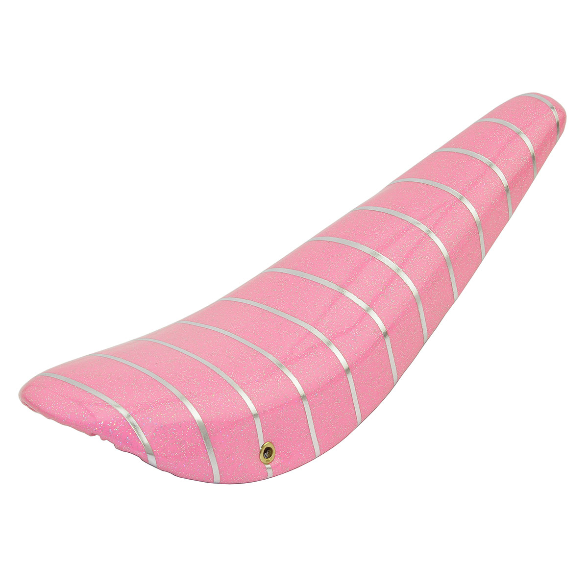 20 Banana Saddle Sparkle/Pink W/Silver Stripe.
