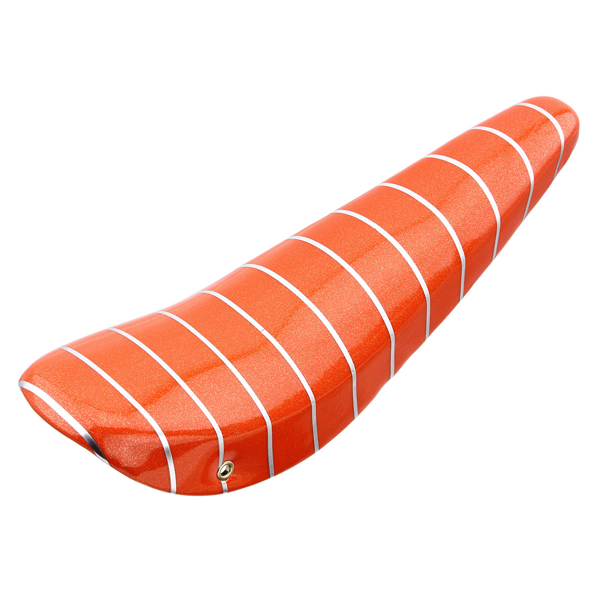20 Banana Saddle Sparkle/Orange W/Silver Stripe.