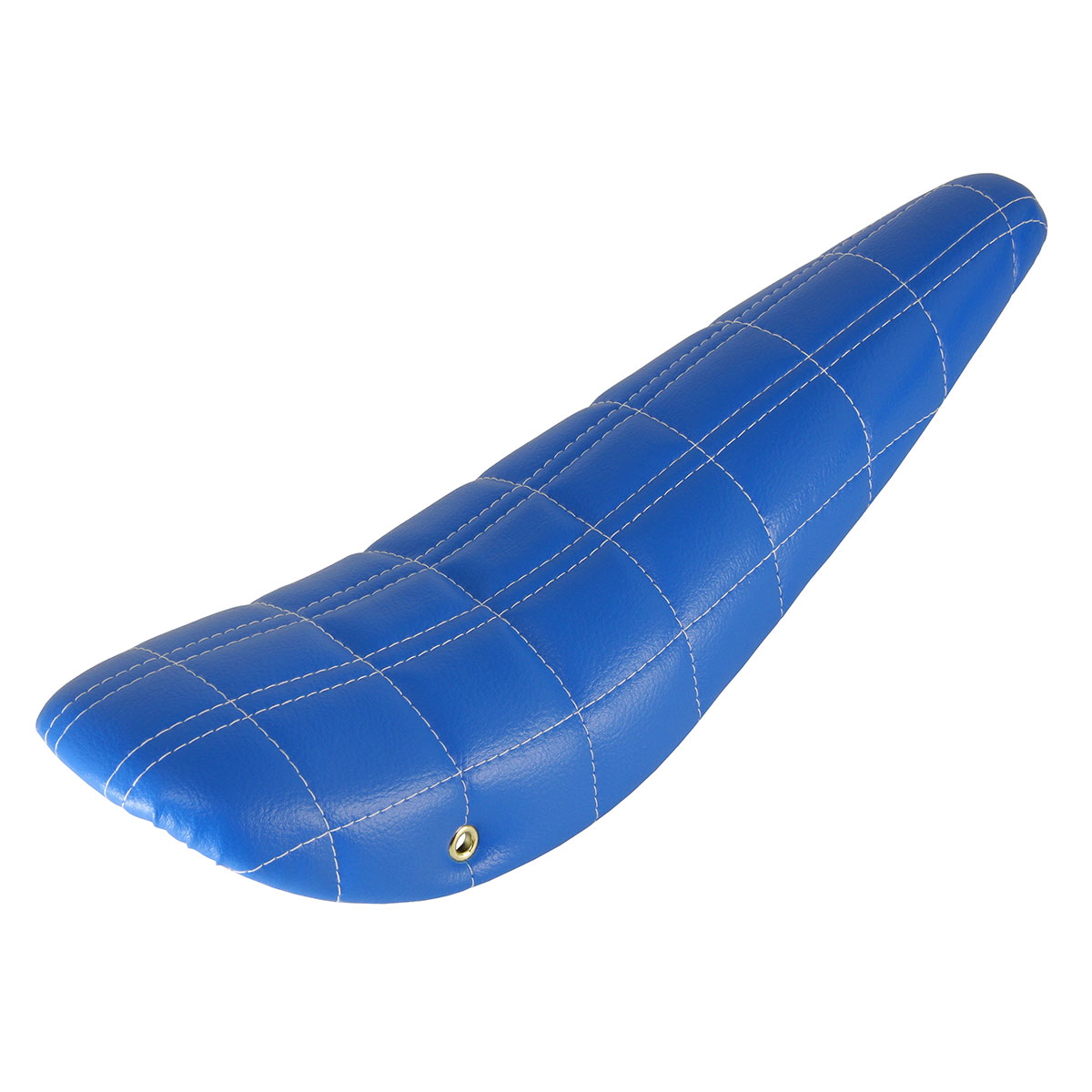 20 2/line Stitched Banana Saddle Vinyl All Blue...