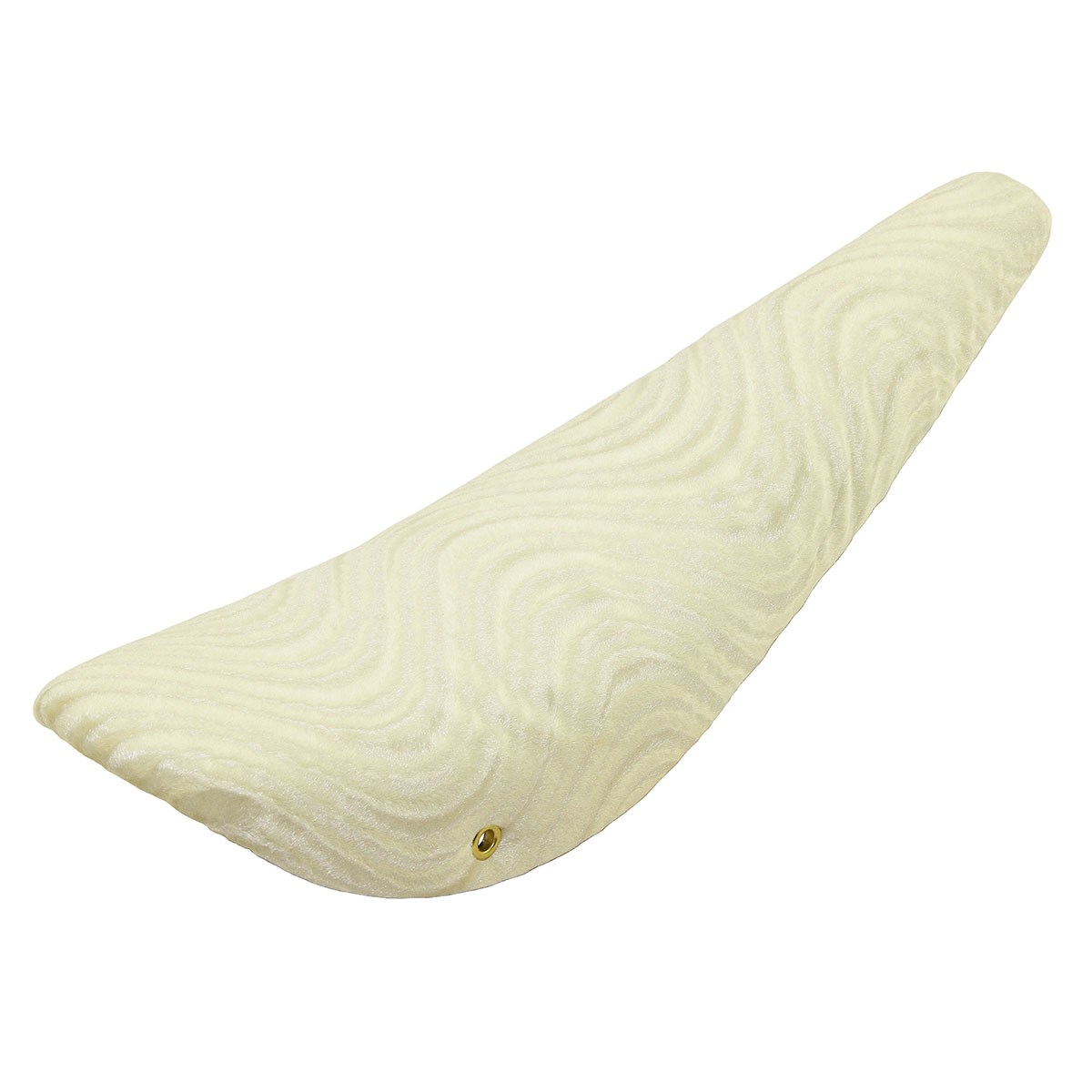 20 Banana Saddle Velour White.