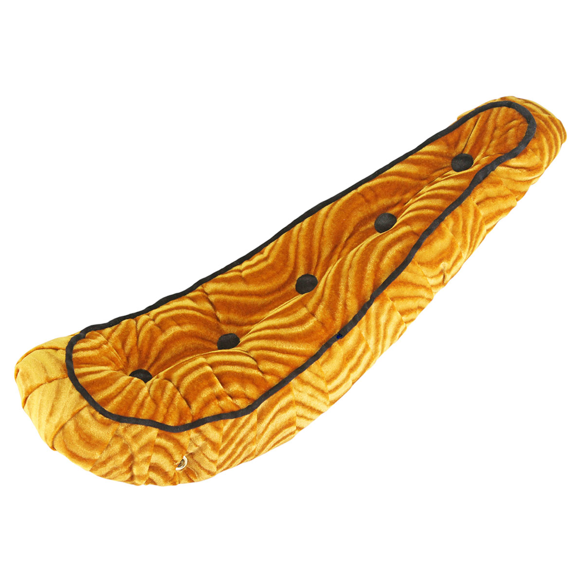 20 Polo Saddle Velour W/Button Gold.