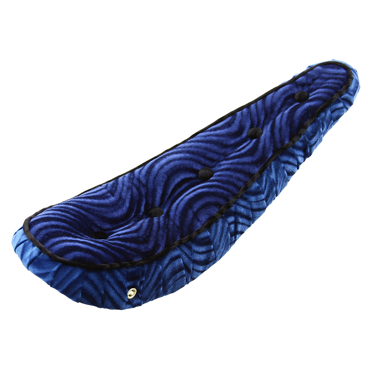 20 Polo Saddle Velour W/Button Dark Blue.