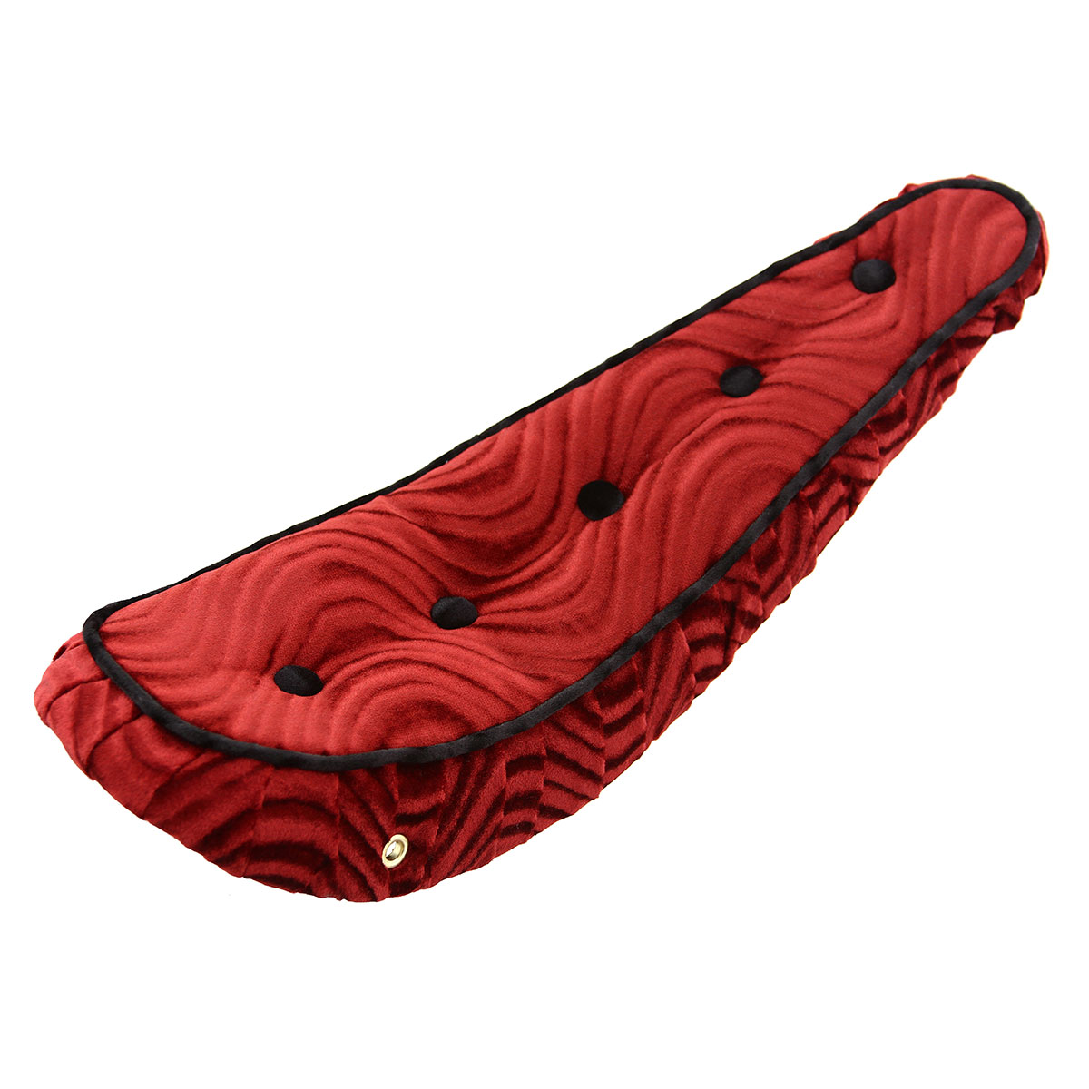 20 Polo Saddle Velour W/Button Red.