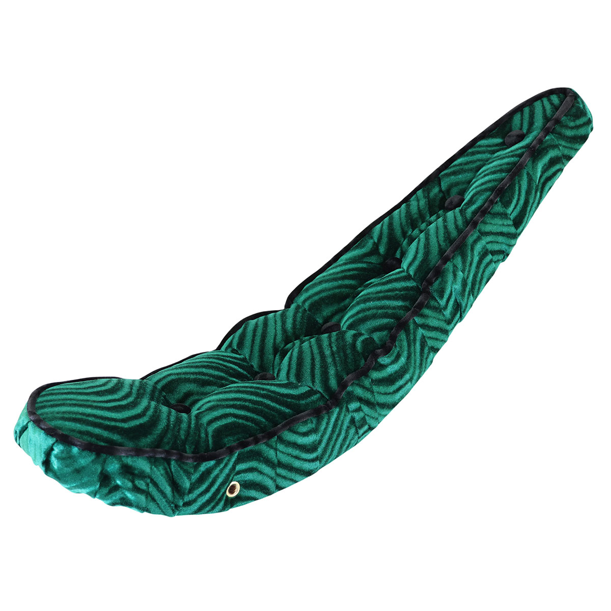 26 Polo Saddle Velour W/Button Green.
