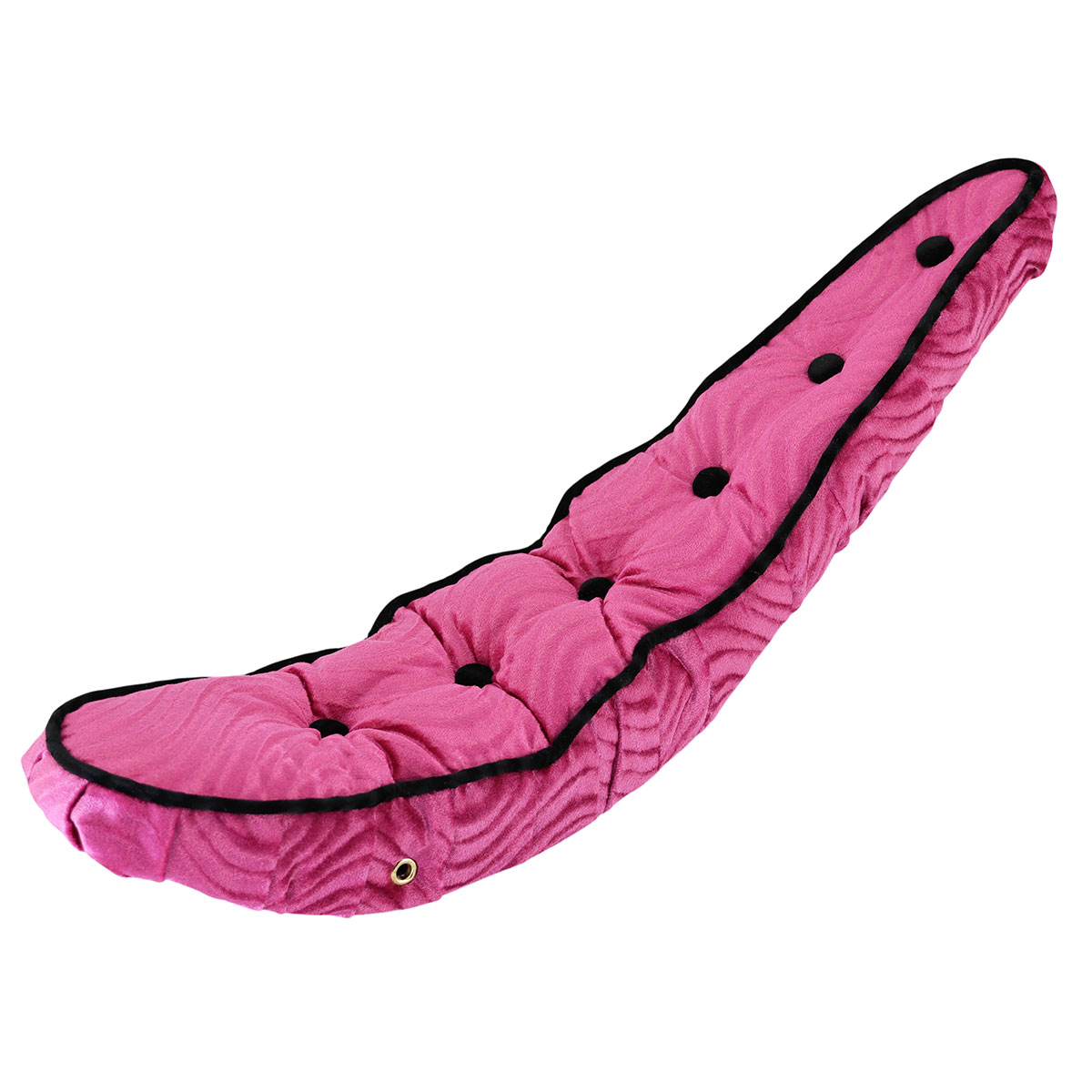 26 Polo Saddle Velour W/Button Pink.