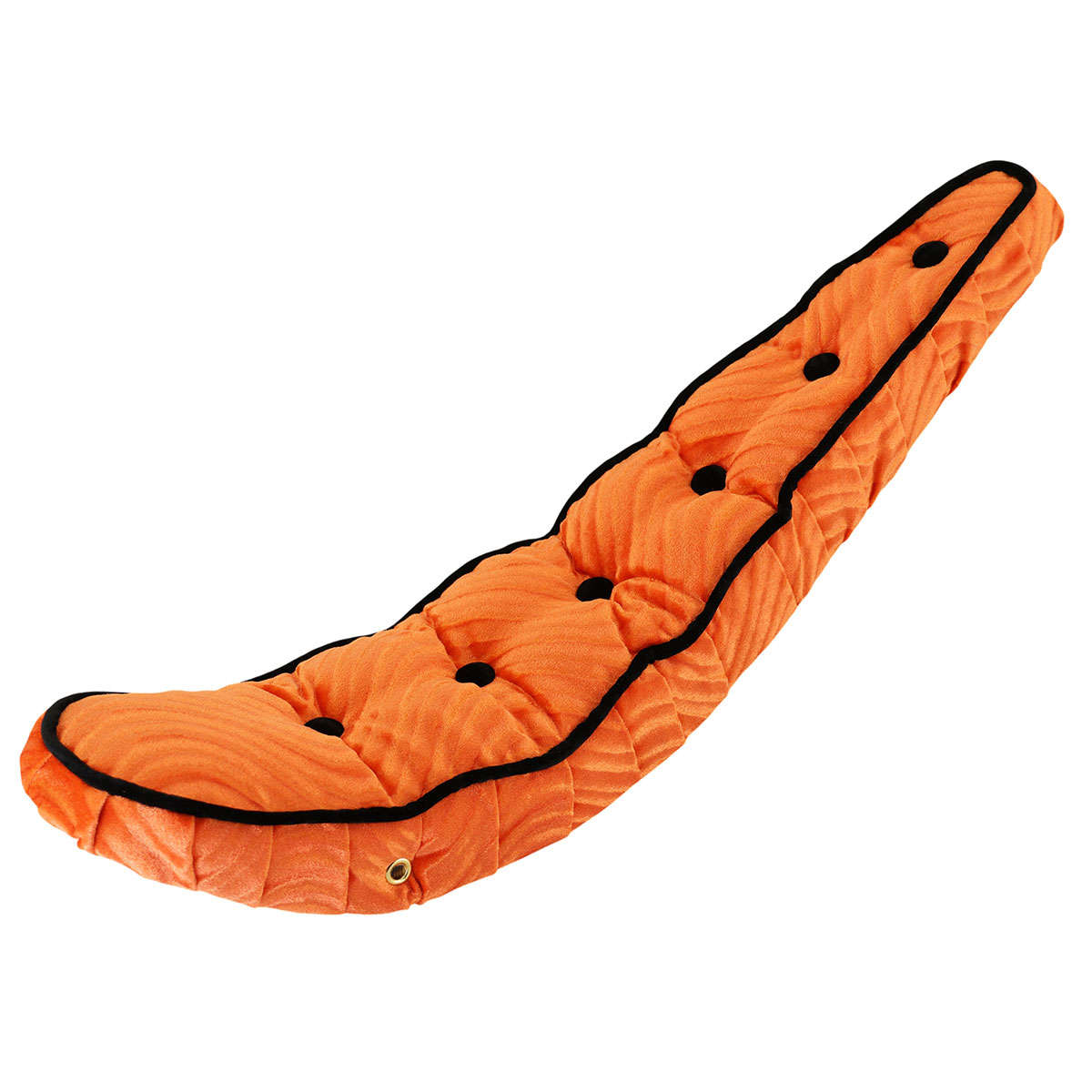26 Polo Saddle Velour W/Button Orange.