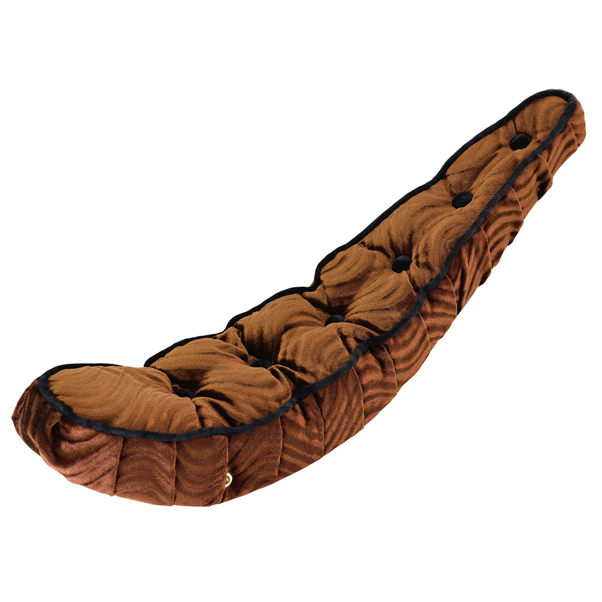 26 Polo Saddle Velour W/Button Brown.