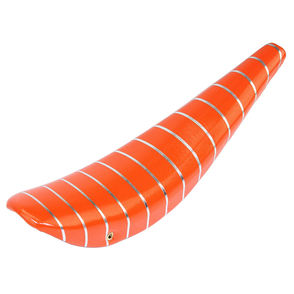 26 Banana Saddle Sparkle/Orange W/Silver Stripe.