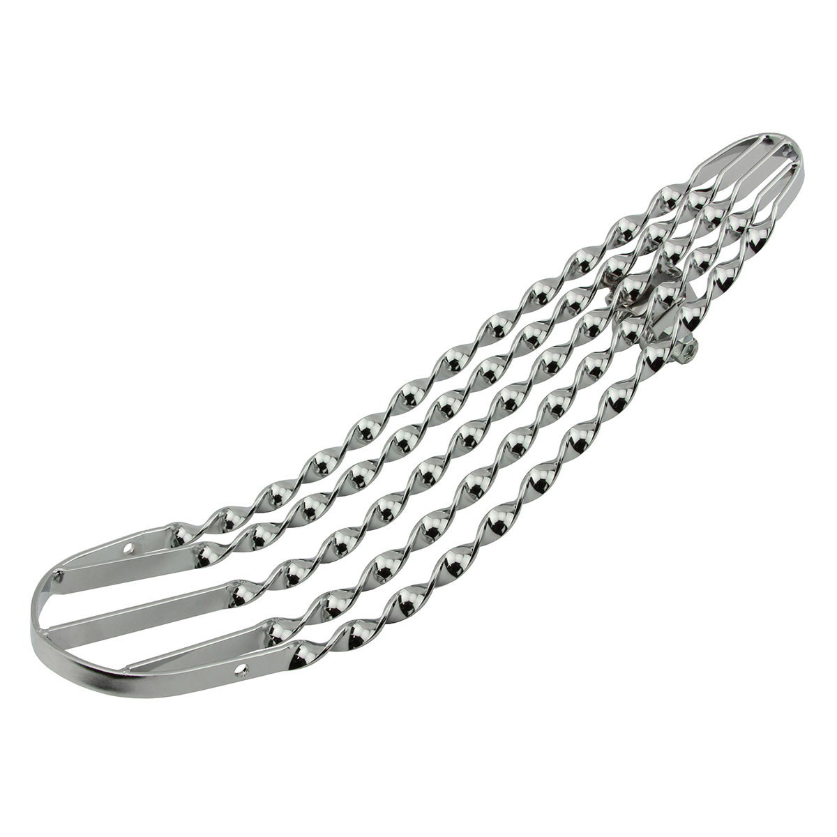 Lowrider Flat Twisted Seat Chrome.