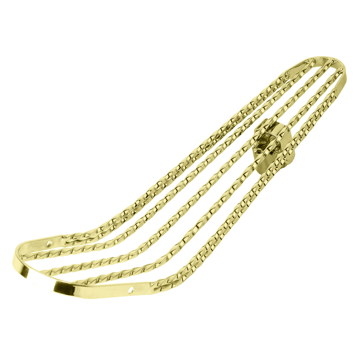 Lowrider Square Twisted Seat Gold.