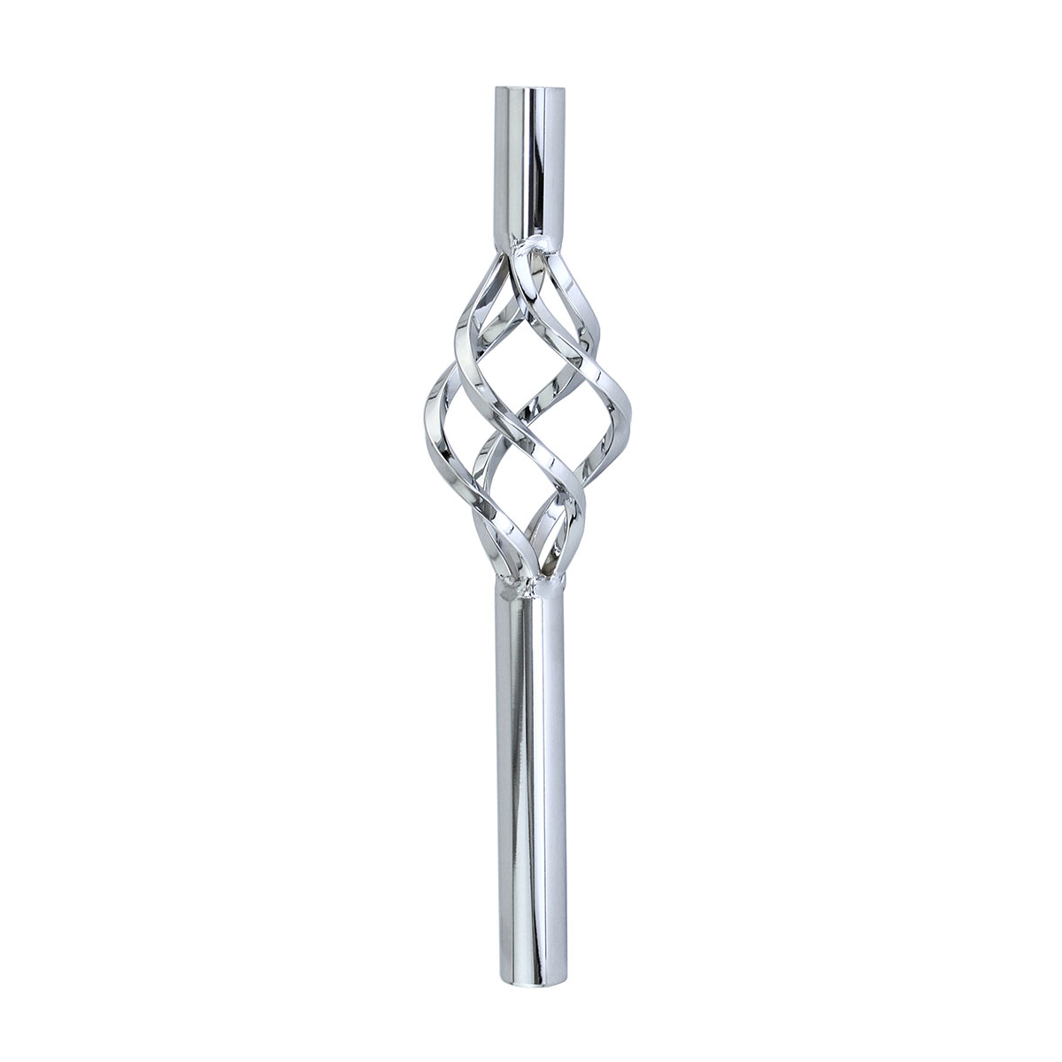 Steel Seatpost Pilar 22.2 x 300mm W/Cage Chrome.