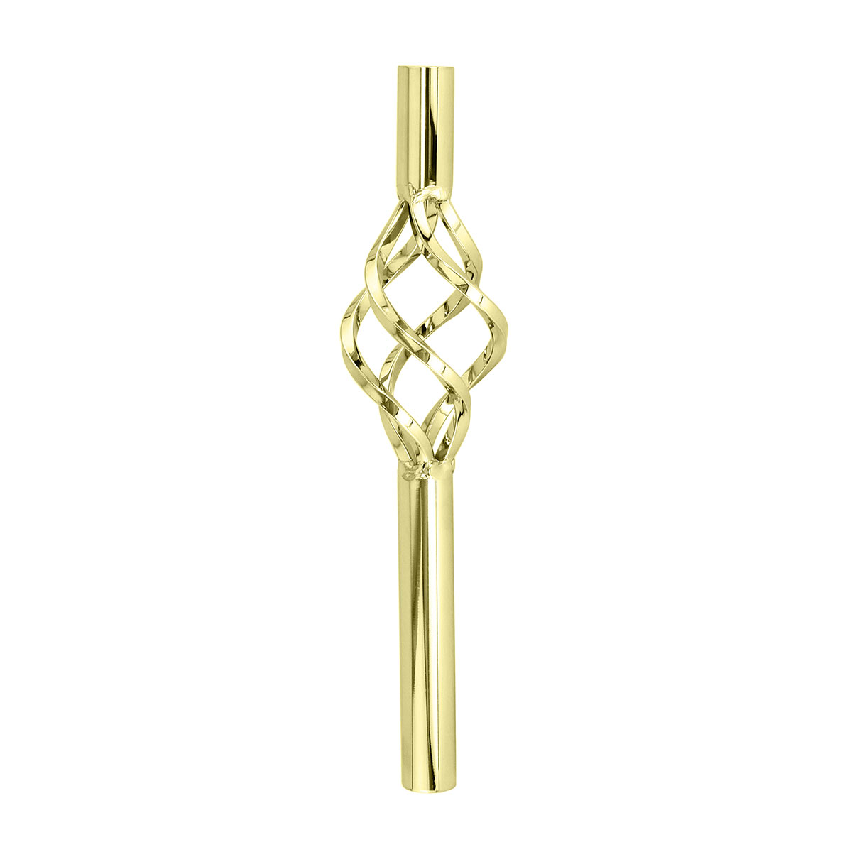 Steel Seatpost Pilar 22.2 x 300mm W/Cage Gold.