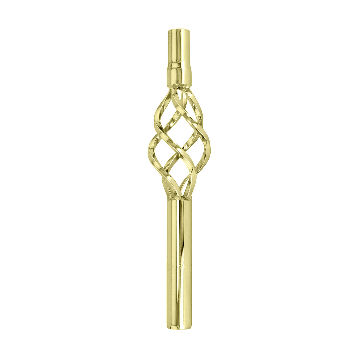 Steel Seatpost Pilar 25.4 x 300mm W/Cage Gold.