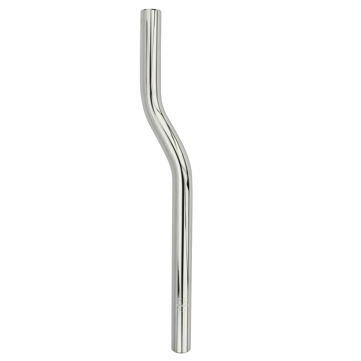 Steel Seatpost Pilar Snake 22.2 x 400mm Chrome.