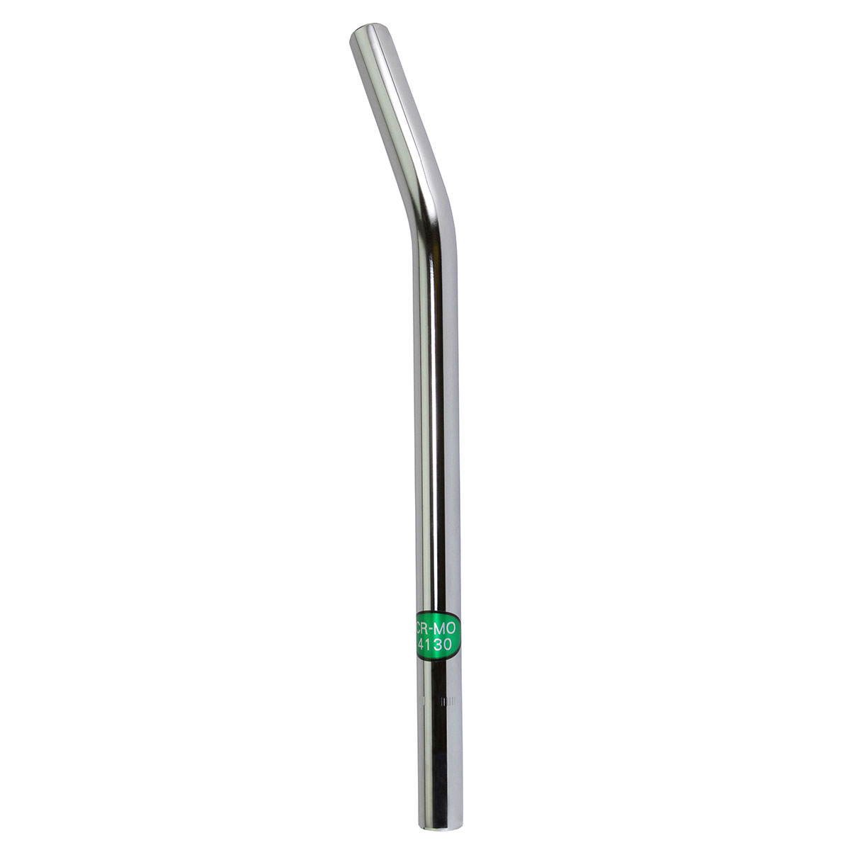 Cro-Mo Seatpost Pilar 22.2 x 400mm Lay-Back W/O Support Chrome.