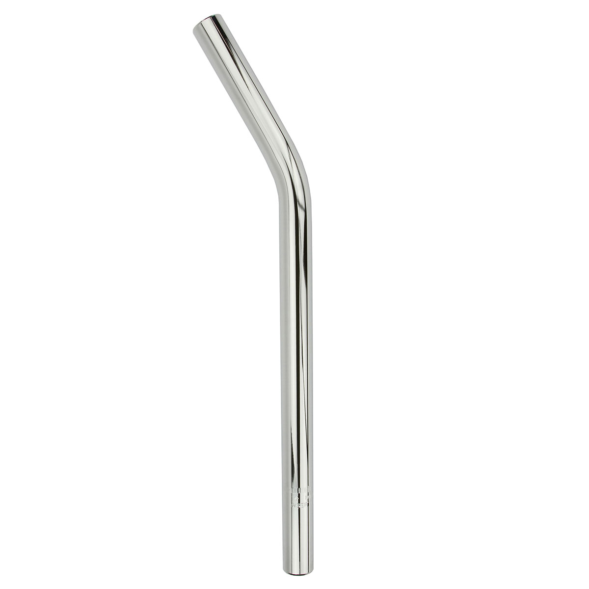 Steel Seatpost Pilar 22.2 x 400mm Lay-Back W/O Support Chrome.