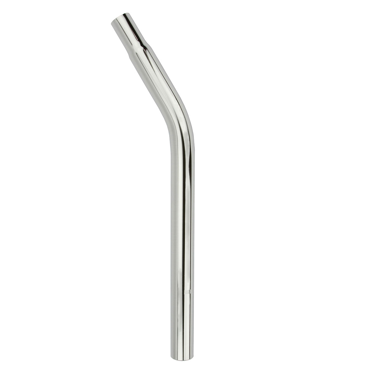 Steel Seatpost Pilar 25.4 x 400mmLay-Back W/O Support Chrome.