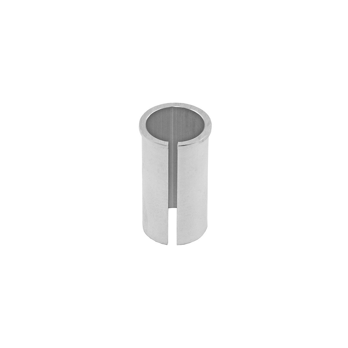 Seatpost Shim id/22.2mm od/25.4mm Length/40mm W/Lip Silver.